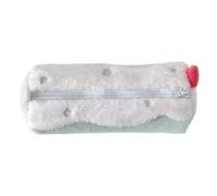 Plush Pencil Case, Cake Design Pencil Pouch, 7.68x2.76x2.36 Inches Pen Holder for Children, Cute Plush Bag with Soft Material, School Supplies with Multi Use, Stationery Organizer for Kids and Teens