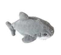 Plush Pencil Case - Shark Pencil Box | Animal Bag, Cute School Desk Organizer for Stationery with Zipper for Students, Crayons, Erasers, Pens, Rulers, Ribbons