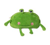 Plush Pencil Pouch - 20cm Wide School Supplies Bag Long Lasting Plush Frog Cosmetic Bag | Soft Pencil Organizer for Pens, Erasers, a, Se référer au descriptif, Refer to description