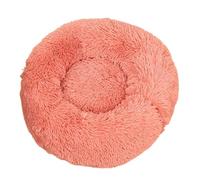 Plush Pet Bed | Calming Cuddler Dog Bed | Cozy Plush Cushion Sleeping Kennel | Donut Shape Pet Nest | Washable Pet Bed | Versatile Pet Bed For Kittens And Small Pets For Home, Car Or Vet Clinic Use
