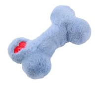 - Plush Pet Toy - Chew Toy for Dogs | Soft Plush Bone Design Lightweight Durable Sound Making Accessories for Puppy and Small Dogs, Cute Interactive Toy