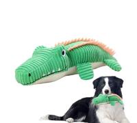 Plush Pet Toys,Stuffed Toys for Dogs | Teething Crocodile Stuffed Animal Chew Bite Resistant Pet Supplies for All Breed