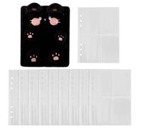 Plush Photocard Binder A6 Photocard Album with 10 Pcs Inner Pages Photo Card Holder Photo Album Card Protector Photocard Holder Book
