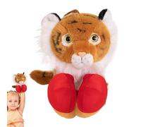 Plush Puppets,Boxing Interactive Soft Toy with Extendable Arms | Kung Fu Animal - for Storytelling Role Play Educational Kids Preschool Teaching 3 Years and up Boys Girls Party Birthday
