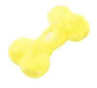 Plush Puppy Chew Toy - Bone Shaped Vocal Toy | Plush Pet Toy with Bone Squeaker | Bone Shaped Voice Chew Toys
