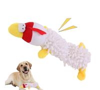 Plush Puppy Toy - Soft Calming Chewer, Sound Emitting Toy, Bright Interactive Companion with Lightweight Construction | Stress Reduction for Travel Tents, Living Spaces, Rescuers