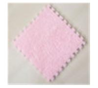 Plush Puzzle Foam Floor Mat Plush Mat EVA Foam Puzzles Rugs for Room Warm Interlocking Infant Carpet(Color 6,24PCS)