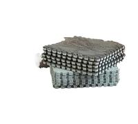 Plush Puzzle Mat 12pcs Fluffy Plush Rug Set Soft Washable Polyester Square Tiles Interlocking Carpet for Bedroom Living Room Window Decor(6 gray 6 blue)