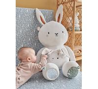 Plush Rabbit Activity Toy sage green