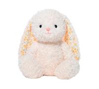 Plush Rabbit Bunny Teddy 38cm - Super Soft Cuddly Toy - Seated Stuffed Animal, Suitable from Birth - Great Gift for Kids & Adults for All Occasions (White)
