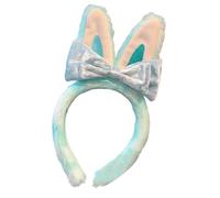 Plush Rabbits Ears Headbands for Children Gentle Cotton Blend Hair Clip with Secure Grip for Active Kids Animal Ear Hair Clip for Girls