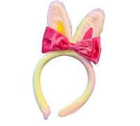 Plush Rabbits Ears Headbands for Children Gentle Cotton Blend Hair Clip with Secure Grip for Active Kids Animal Ear Hair Clip for Girls