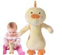 Plush Rattle | Animal Soothing Hand Shake Rattle,Rabbit Bear Duck Shape Sensory Toys, Educational Grab Shaker for Boys Girls
