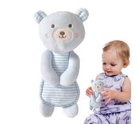 Plush Rattle - Animal Soothing Hand Shake Rattle | Soft Sensory Grab Shaker, Cute Rabbit Bear Duck Shape Hand Grip Toy for