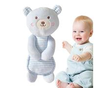 Plush Rattle - Animal Soothing Hand Shake Rattle,Soft Sensory Grab Shaker, Cute Rabbit Bear Duck Shape Hand Grip Toy for