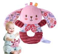 Plush Rattle Plush Shaker Soft Ring Shaker Hand Rattles Tyke Sensory Toys