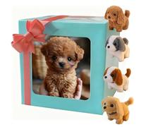 Plush Robot Puppy Realistic Robot Dogs that Acts Like a Real Dog for Pet Lovers,can Walking Barking Tail Wagging C
