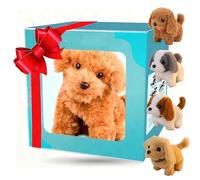 Plush Robot Puppy Realistic Robot Dogs that Acts Like a Real Dog for Pet Lovers,can Walking Barking Tail Wagging A