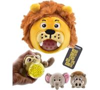 Plush Sensory Animal Soft Toy with Jelly Squishy Centre Anti-Stress Wildlife Collectible for Children Sensory Relief Tactile Squeeze Toy Small Handheld Gift Assorted Colours Electoys