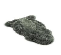 Plush Sheepskin Floor Rug - Thick Soft Long Wool for Bedroom, Living Room & Nursery - Hypoallergenic, Durable, Cozy, Temperature-Regulating, Luxurious Comfort for Home Use - Single/Thyme