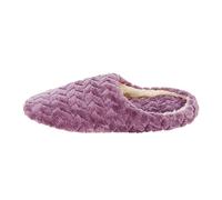 Plush Slippers Women's Winter Plush Warm Slippers Lambskin Faux Fur Fluffy Lightweight Wide Feet Soft Non-Slip Mules Casual Cuddly Slippers Indoor Outdoor, purple, 7 UK