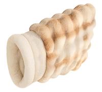 Plush Small Pet Bed with Furry Inner Antislip Cats Sleep Bag Warm Cave House Hideouts for Kittens Winter Warmth Pet Plush House