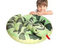 Plush Snake | 190cm Realistic Decorations,Plush Snake Stuffed Animal | for Party Home Sofa Bedroom Car Girls Boys Halloween Easter Christmas Birthday