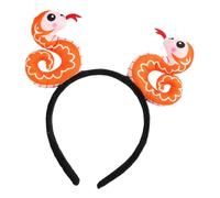Plush Snake Headband, Snake Headpiece | Novelty Double Filled Snake Headband - Year of the Snake Cosplay Accessories, Cute Stuffed Animal Headband for Girls