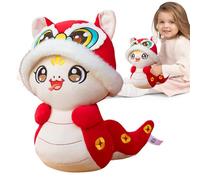 Plush Snake, Snake Year Doll - 2025 Chinese New Year Cute Pet | 9.8 Inch Plush Snake Toy, Cartoon Snake 2025 Years P