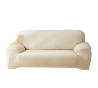 Plush Sofa Cover Stretch Thick Slipcover Sofa Covers For Living Room Pets Chair Cover Cushion Cover Sofa Towel 1PC(Lvory,1-seat 90-140cm)