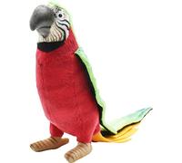 Green & Red Parrot Soft Toy by Hansa 3326 - Brand New With Tags - UK Seller