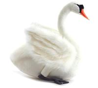 Plush Soft Toy White Swan by Hansa. 29cm.