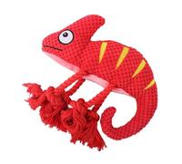 Plush Sound Toy for Pets - Squeaky Toy in the Shape of a Stuffed Chameleon | Interactive Pet Toy Made of Plush for Dogs, Cats, Animals, Dogs