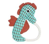 Plush Squeaky Dog Toy, Dog Plush Cheese Toy, Squeaker Sea Animal Cuddles Plush - Pet Entertainment Doll, Stimulating Children's Pain Doll with Crinkle Paper, Training Game for Linder