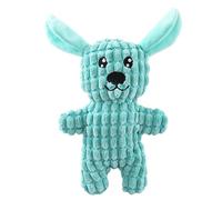 Plush Squeaky Dog Toys - Tough Dog Stuffed Squeaky Animal | Tough Pet Toys for Puppy Teething Boredom Relief Outdoor Play