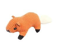Plush Squeaky Squirrel Dog Toy Stuffed Animal Squeaker Enrichment
