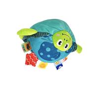 Plush Squeaky Toy for Dogs, Heavy Duty Toy with Squeaky Teeth for Pet Puppies | Reliable Cute Turtle Ball Shape Design, Interactive Stuffed Chew Toy for Dogs