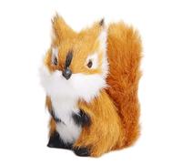 Plush Squirrel Figurine - Adorable Stuffed Animal, Sturdy Lightweight Build, Realistic Design, Fun Collectible | Doll for Kids Teens Adults Girls, Tabletop Decor, Home Ornament, Cute Play Companion
