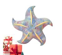 Plush Starfish Doll - Soft Cuddly Starfishs Toy, Stuffed Oceans Creature Cushion, Comfortable Sea Pillow with Plushs Filling | Fun Decorative Gift for Kids Teens Adults Bedroom Sofa Car