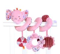 Plush Stroller Toy Soft Stretchy High Contrast Tiny Kids Brain Development