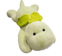 Plush Stuffed Animal Toy Soft Cuddly Hippopotamus Shaped for Kids and Adults Decorative Doll for Home Bed Sofa Gift