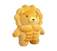 Plush Stuffed Animals - 11.81 Inch Lion Toy, Cuddly Soft Decorative Figurine, Pp Cotton Kawaii Gift | Cute Wildlife Cushion For Living Room Couch Bed Car Kids Boys Girls children Bedtime Nursery