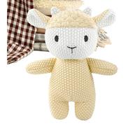 Plush Stuffed Animals | Crocheted 3D Soft Hugging Doll | Cute Plush Animals | for Friends Colleagues Children Birthday Festival Home Travel New Year Bedroom