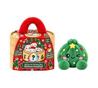 Plush Stuffed Dumpling Squishies, Cute Dumpling Pillow with Steamer Blind, Giant Plush Squishy Bao Bun Box Squeeze Plushie, Soft Christmas Dumplings Mystery Fidget Toys for Adults Anxiety Relief