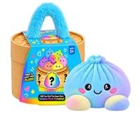 Plush Stuffed Dumpling Squishies, Cute Dumpling Pillow with Steamer Blind, Giant Plush Squishy Bao Bun Box Squeeze Plushie, Soft Christmas Dumplings Mystery Fidget Toys for Adults Anxiety Relief