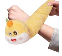 Plush Stuffed Slap Bracelets | Stuffed Animal Plush Slap Bracelets Snake Wristband | Snake Animal Wristband Toys For Kids, Family, Girls, Friends |