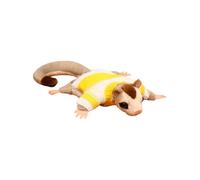 Plush Sugar Glider Stuffed Animal, 8 Inch/20cm Flying Squirrel Plush Toy,Soft Decorative Pillow for Home,Collectors (Yellow)