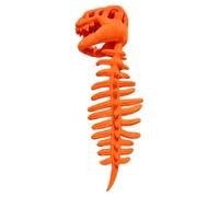 Plush T-Rex Skeleton Costume for Cats & Dogs,Glow in Dark Dinosaur Pet Hood Suit,Funny Halloween Fancy Dress Cosplay Clothes,Halloween Costumes(J-31.5 inch)