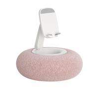 Plush Tablet Pillow Stand Stable Adjustable Non Slip Cell Phone Holder | Snug Phone Pillow Stand Hands Free Soft Comfortable Plush Bed Pillow for Home Bed Couch Sofa Stream Media Reading Video