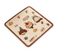 Plush Thickened Seat Pad With Evenly Distributed Silicone Grip Points For Stable Performance On Office And Chairs(C)